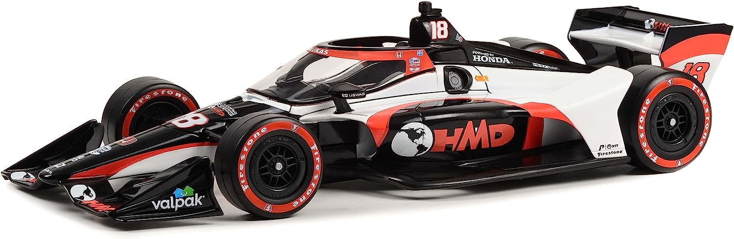 Amazon.com: Dallara IndyCar #18 David Malukas HMD Trucking Dale